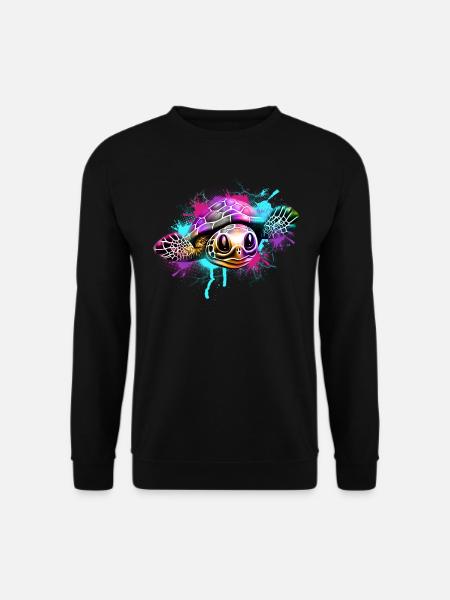 Turtle - Unisex Sweatshirt - black