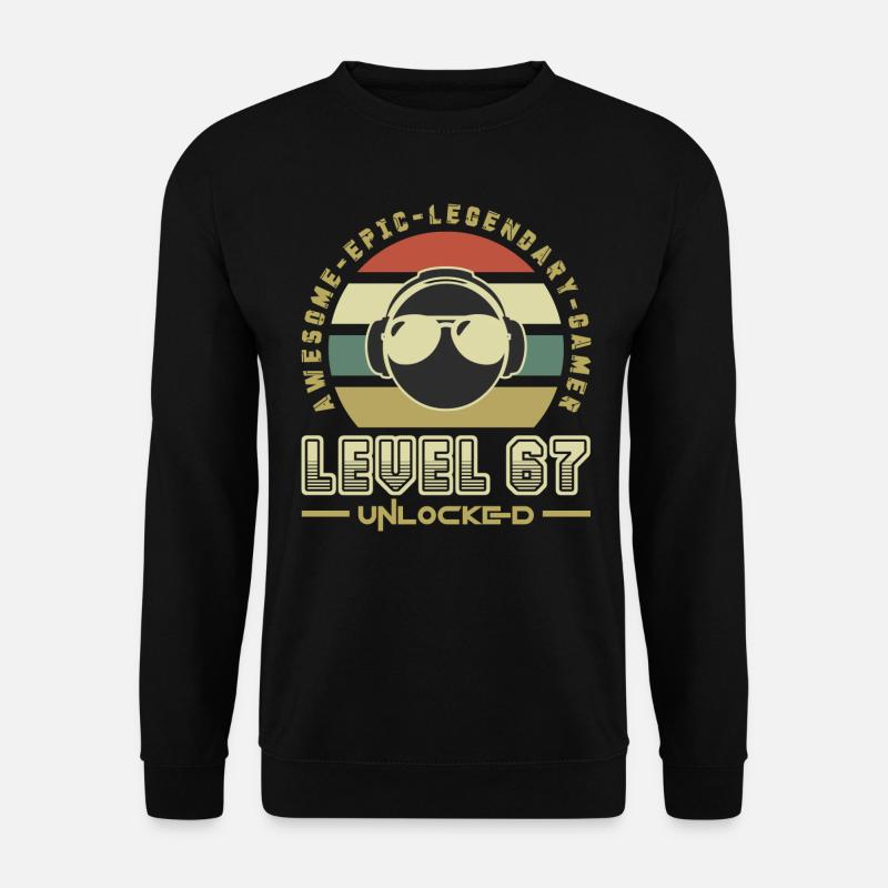 67 - Unisex Pullover - Schwarz