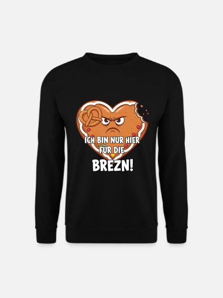 Pretzel Lover - Unisex Sweatshirt - black