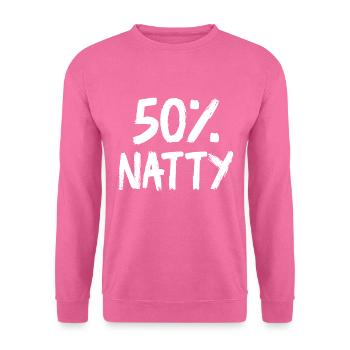 50% Natty - Unisex Pullover - Pink - Vorne