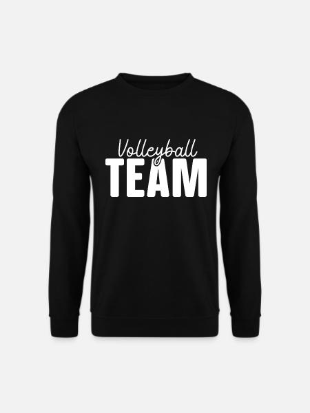 Volleyball Team - Unisex Sweatshirt - black
