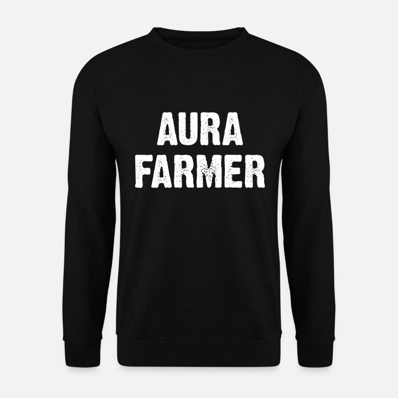 Aura Farmer - Unisex Pullover - Schwarz