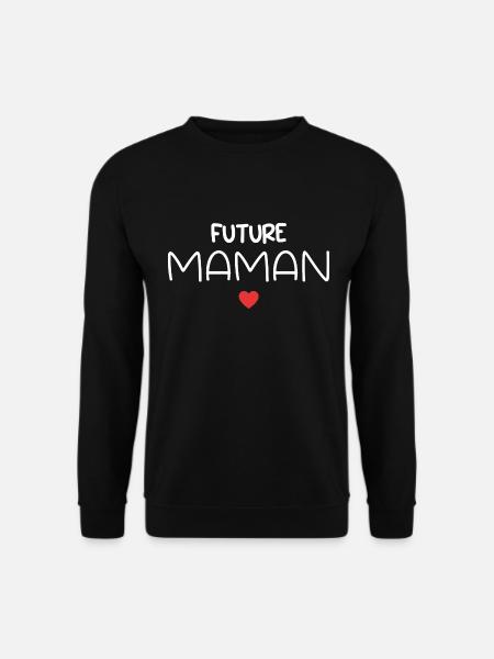 Future Maman - Sweat-shirt Unisexe - noir