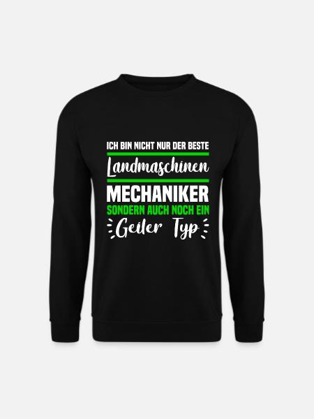 Der Beste Landmaschinenmechaniker - Unisex Pullover - Schwarz