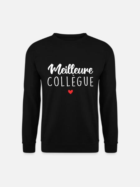 Meilleure Collègue - Sweat-shirt Unisexe - noir
