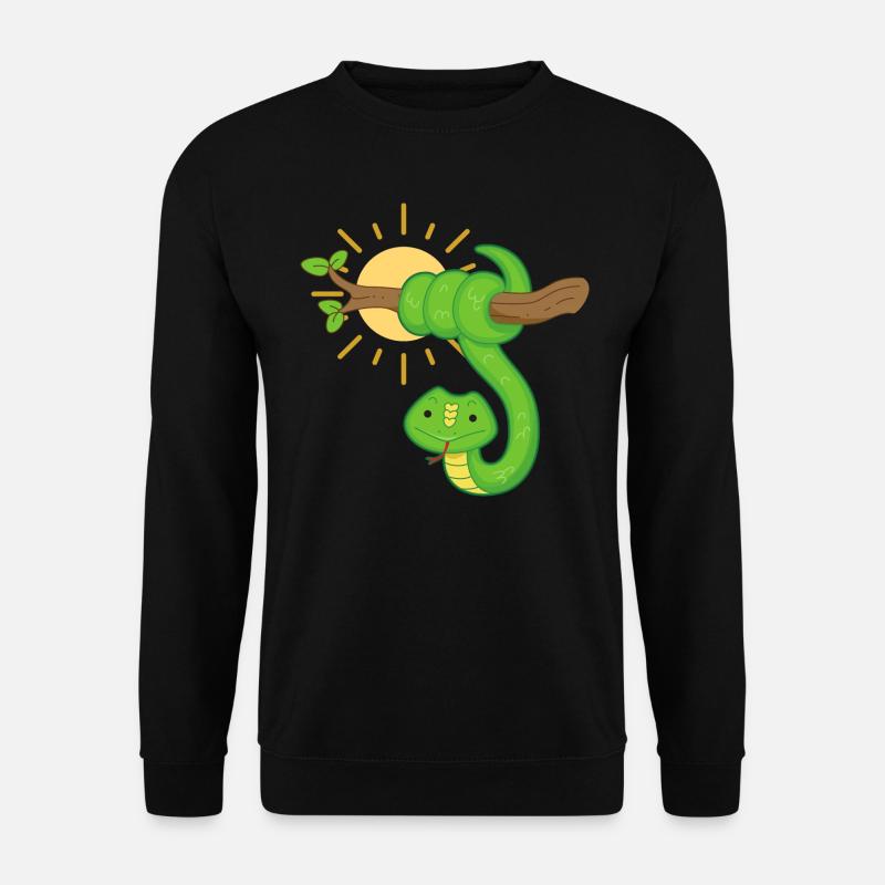 Schlange - Unisex Pullover - Schwarz