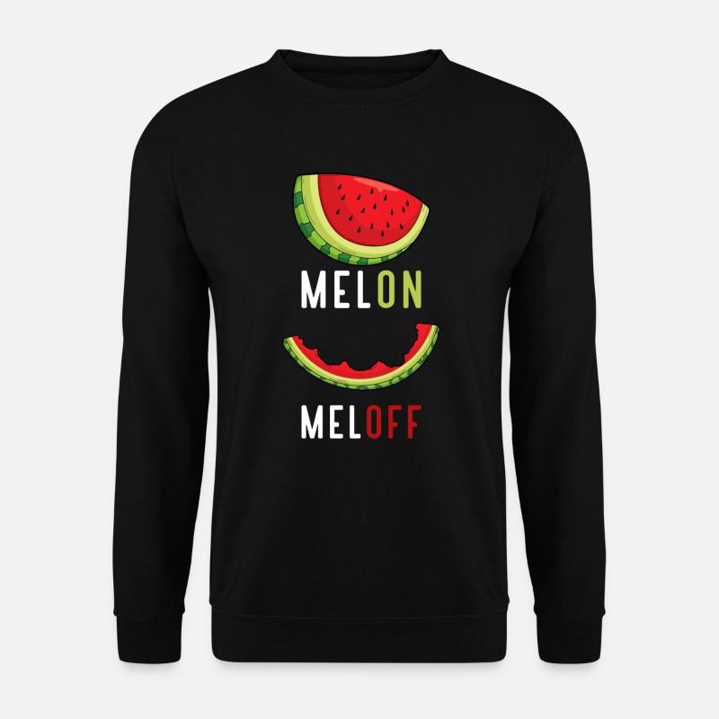 Watermelon Fruit Melon Summer - Unisex Sweatshirt - black