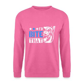 Polizei Polizeihund Schäferhund - Unisex Pullover - Pink - Vorne