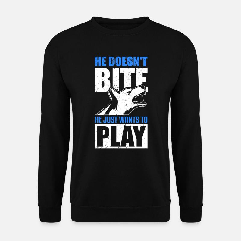 Polizeihund Hundestaffel Polizei - Unisex Pullover - Schwarz