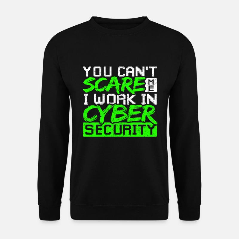 Cyber Security Funny - Unisex Sweatshirt - black