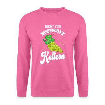 Keltern Winzer Weinberg Weinbauer - Unisex Pullover - Pink - Vorne
