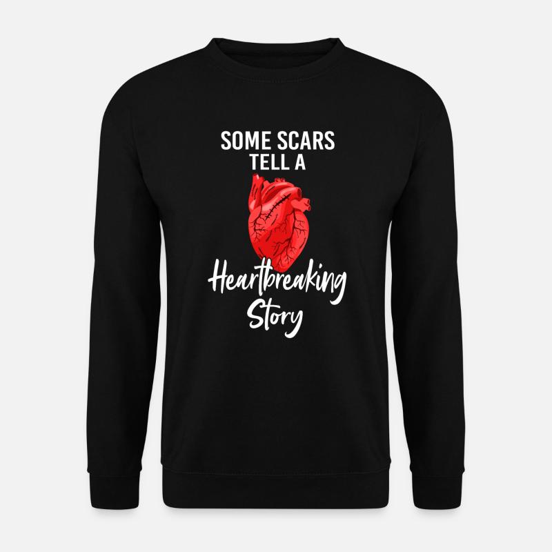 Cardiac Surgery Bypass Transplant - Unisex Sweatshirt - black