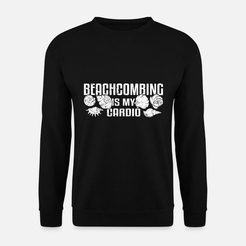 Collecting mussels Beachcombing - Unisex Sweatshirt - black
