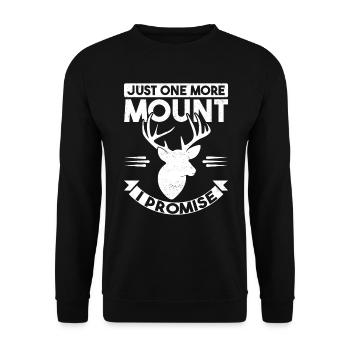Tierpräparator Taxidermist Taxidermie - Unisex Pullover - Schwarz - Vorne - Alina (178cm) & Michal (187cm)
