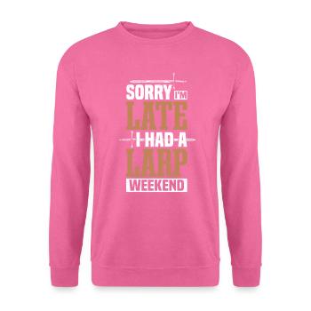 Jeu de rôle Fantasy RPG LARP - Sweat-shirt Unisexe - rose - Devant