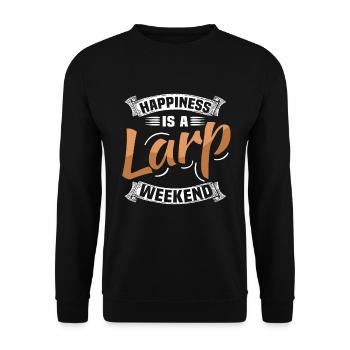 Jeu de rôle Fantasy RPG LARP - Sweat-shirt Unisexe - noir - Devant - Alina (178cm) & Michal (187cm)