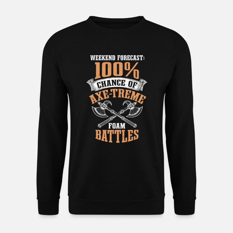 Larping RPG LARP Fantasy Rollenspiel - Unisex Pullover - Schwarz