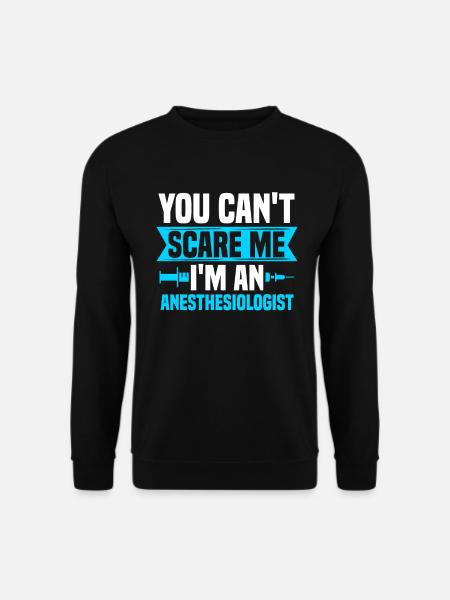 Anæstesi Anæstesi Sygeplejerske Anæstesiolog - Unisex sweater - sort