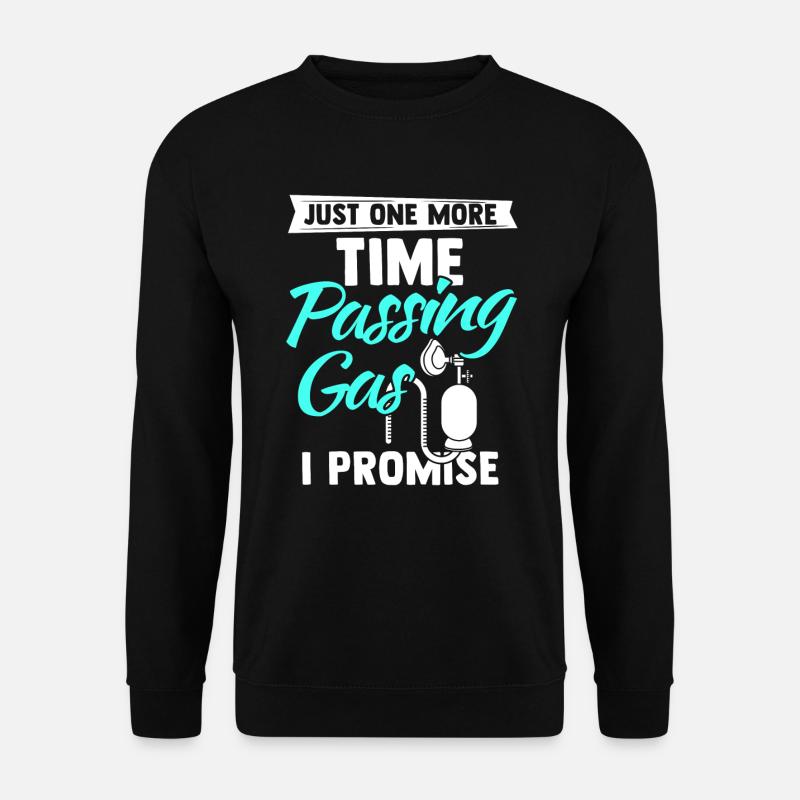 Anesthesia Anesthesia Nurse Anesthesiologist - Unisex Sweatshirt - black