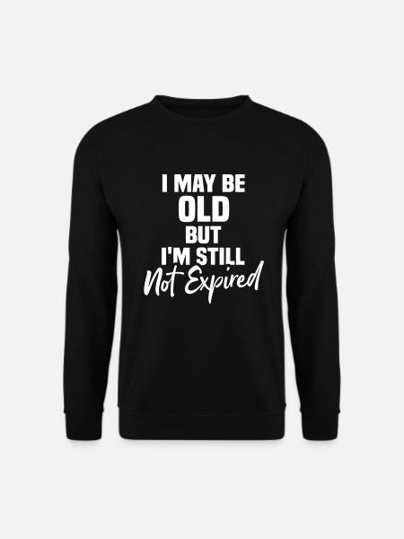 Alter Versicherungsvertreter Lustig Aktuar - Unisex Pullover - Schwarz