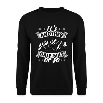 Randonnée Randonnée Alpinisme Alpinisme - Sweat-shirt Unisexe - noir - Devant - Alina (178cm) & Michal (187cm)