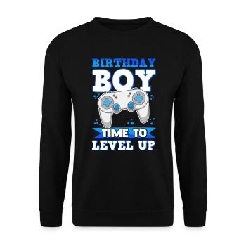 Jeux vidéo Gaming Gamer Nerd - Sweat-shirt Unisexe - noir - Devant - Alina (178cm) & Michal (187cm)