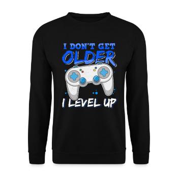 Jeux Vidéo Jeu Gamer Gamer Anniversaire - Sweat-shirt Unisexe - noir - Devant - Alina (178cm) & Michal (187cm)