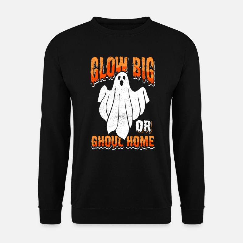 Halloween Kostüm Gespenst Geist Ghoul - Unisex Pullover - Schwarz