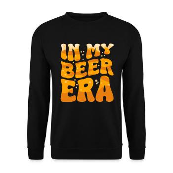 Ère de la bière Buveur de bière Amateur de bière Drôle - Sweat-shirt Unisexe - noir - Devant - Alina (178cm) & Michal (187cm)
