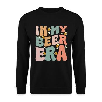 Buveur De Bière Amateur De Bière Toast Bière Drôle - Sweat-shirt Unisexe - noir - Devant - Alina (178cm) & Michal (187cm)