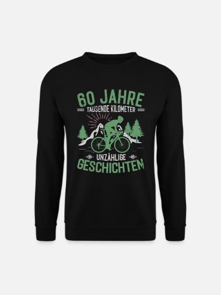 60 Jahre. Tausende Kilometer. Unzählige Geschichte - Unisex Pullover - Schwarz
