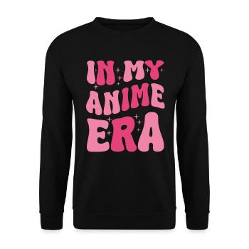 Otaku Anime Era Vintage Cosplay - Sweat-shirt Unisexe - noir - Devant - Alina (178cm) & Michal (187cm)