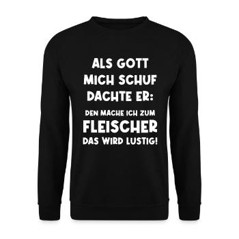 Bouchers, bouchers, bouchers, bouchers - Sweat-shirt Unisexe - noir - Devant - Alina (178cm) & Michal (187cm)