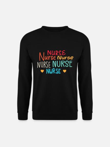 Krankenschwester - Geschenk Krankenschwester - Unisex Pullover - Schwarz