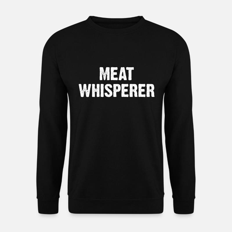 Chuchoteur de viande - Sweat-shirt Unisexe - noir