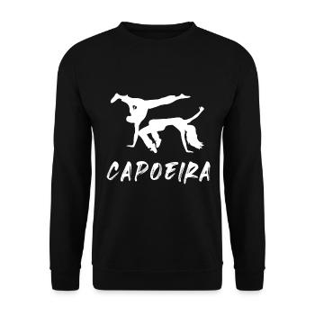 Capoeira - Unisex Pullover - Schwarz - Vorne - Alina (178cm) & Michal (187cm)