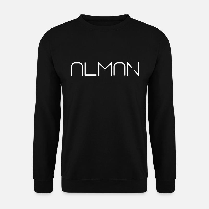 Alman Spruch Schrift - Unisex Pullover - Schwarz