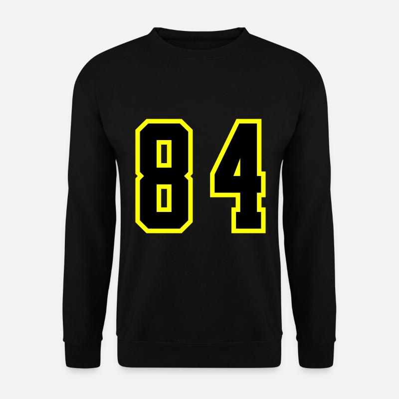 84 Number Jersey - Unisex Sweatshirt - black
