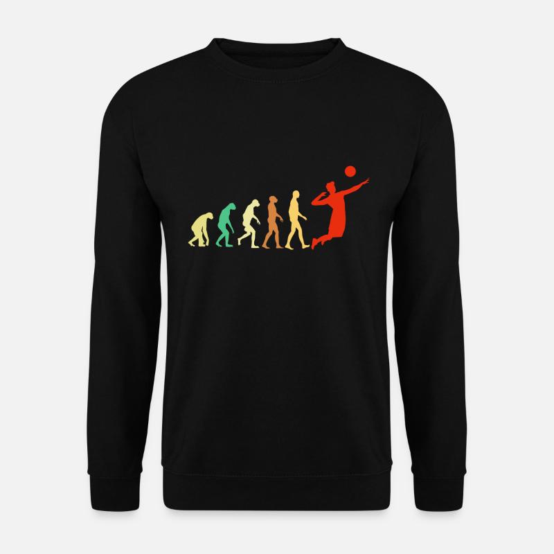 Volleyball Evolution - Unisex Sweatshirt - black