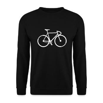 Radsport - Unisex Pullover - Schwarz - Vorne - Alina (178cm) & Michal (187cm)