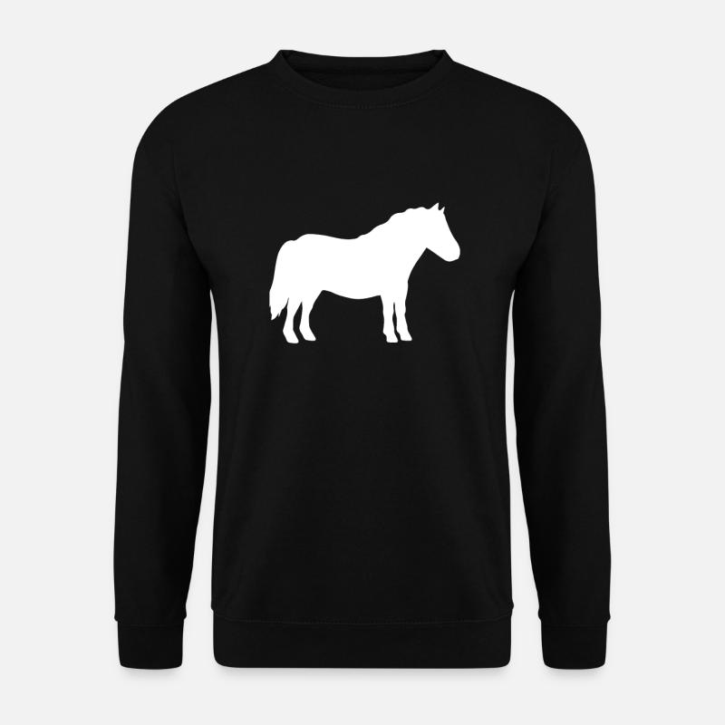 horses - Unisex Sweatshirt - black