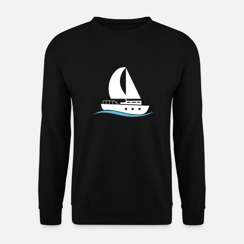 Segeln - Unisex Pullover - Schwarz