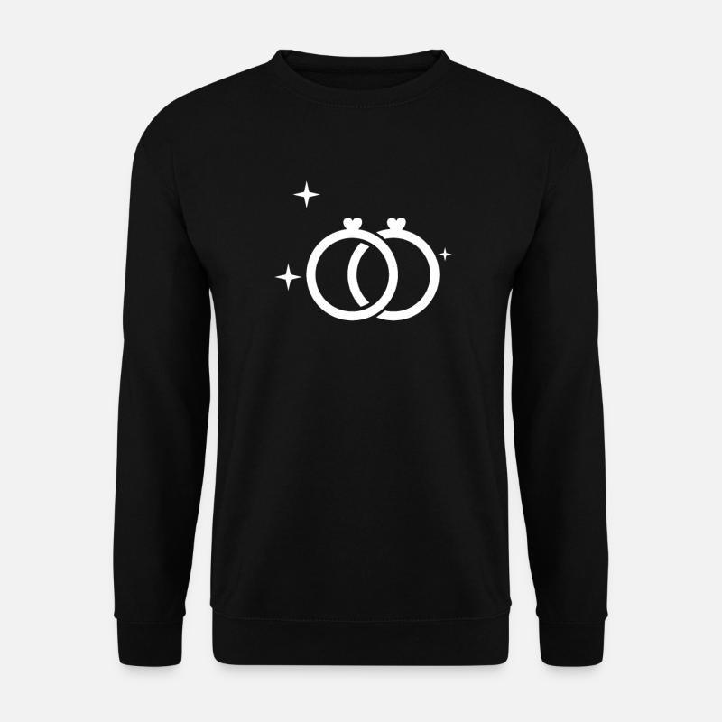 Mariage - Sweat-shirt Unisexe - noir