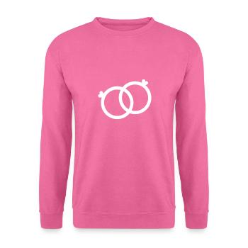 Wedding - Unisex Sweatshirt - pink - Front