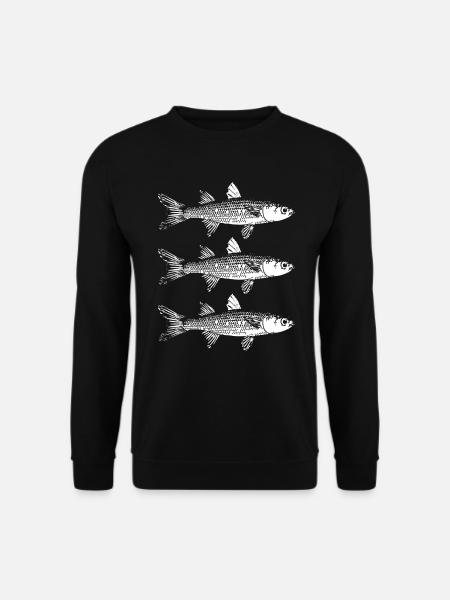 angling - Unisex Sweatshirt - black