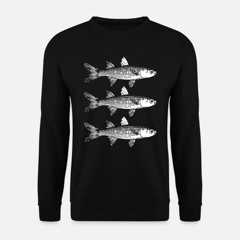 angling - Unisex Sweatshirt - black