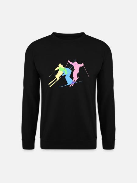 Ski - Unisex Pullover - Schwarz