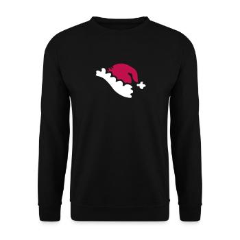 Noël - Sweat-shirt Unisexe - noir - Devant - Alina (178cm) & Michal (187cm)