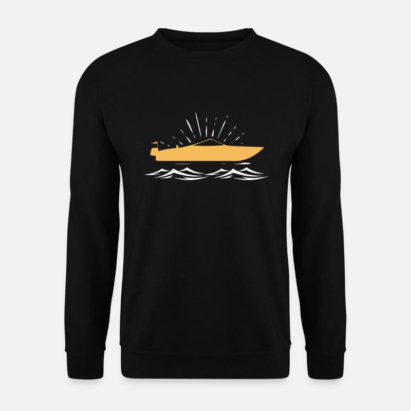 boat - Unisex Sweatshirt - black