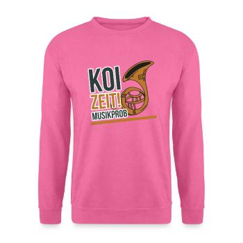 Musik Instrument Streichinstrument - Unisex Pullover - Pink - Vorne